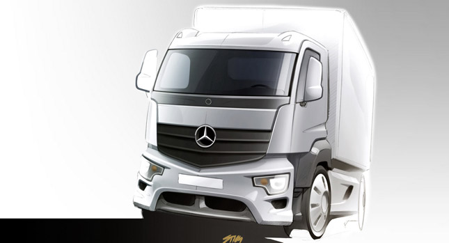  Mercedes-Benz to Extend Truck Family with New Antos