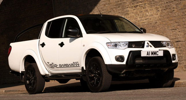  Mitsubishi Launches New L200 Barbarian Black Special Edition in the UK