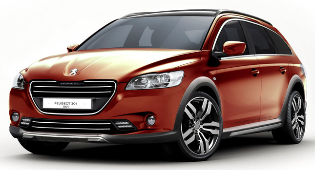  Artist Envisions Peugeot 301 RXH Crossover-ish Station Wagon