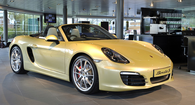  New Porsche Boxster Roadster from £37,589 in Britain
