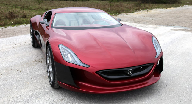  Croatia's Rimac Concept_One Pure-Electric Hypercar Priced at €750,000