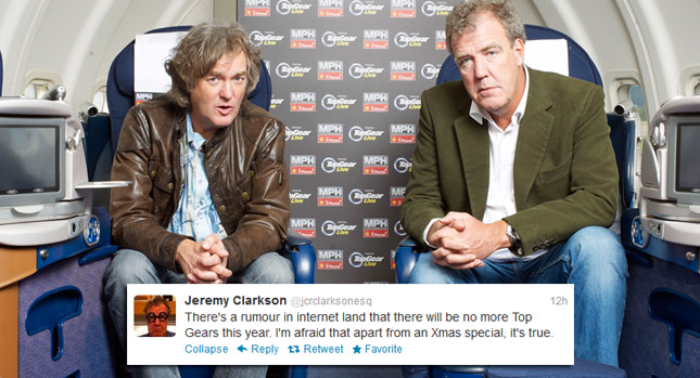  Jeremy Clarkson Says No New Top Gear for 2012, will be Back in 2013
