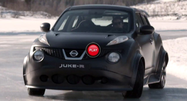  Nissan Juke R can be Fun on the Ice as Well