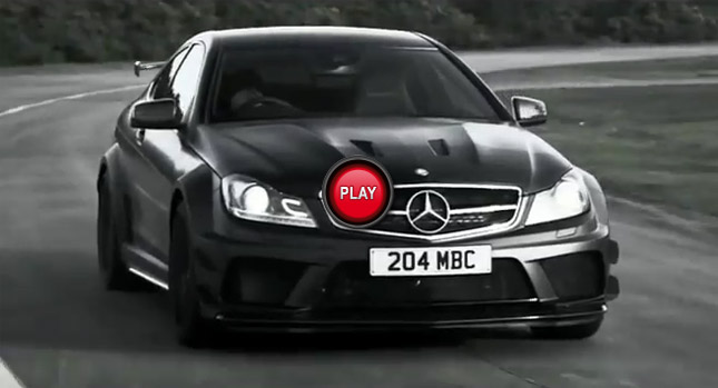  Mercedes-Benz Shows us the Darker Side of the C63 AMG Coupe Black Series