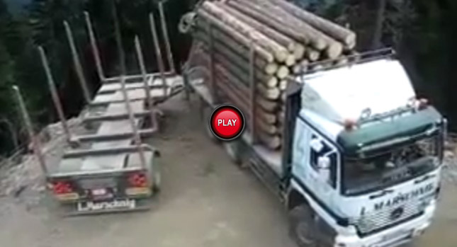  Watch a Truck Driver Make a 180-Degree Turn on a Dime