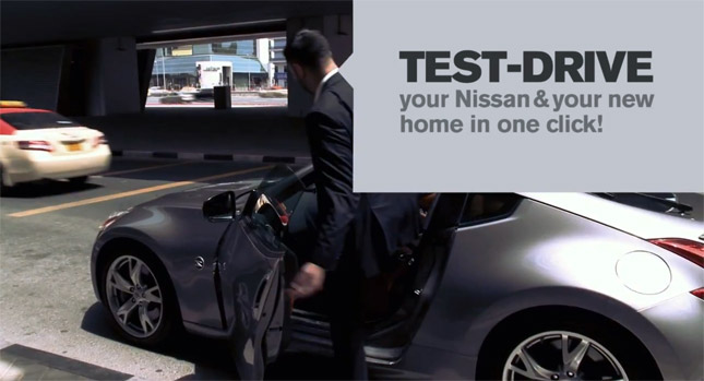 Nissan's Clever Househunter Test Drive Combo in Dubai