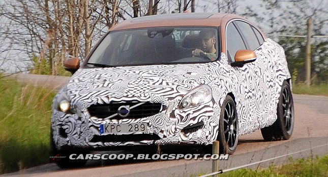 Spy Shots: Is Volvo Preparing a 400hp S60 R to Rival the BMW M3?