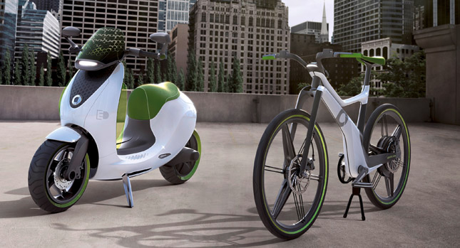  Smart Confirms Production of Pure-Electric 'escooter', Goes on Sale in 2014