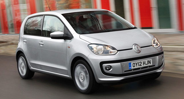  Volkswagen Adds More Practical Five Door Model to Up!'s UK Lineup