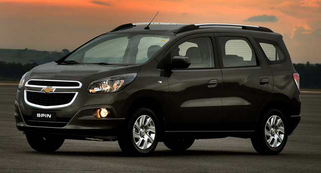  New Chevrolet Spin is an MPV Version of the Cobalt for South America and Asia