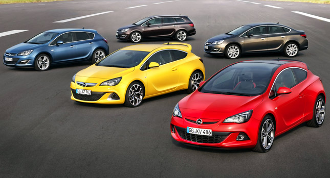  Opel and Vauxhall Reveal Facelifted Astra Family, gets New 192hp Twin-Turbo Diesel