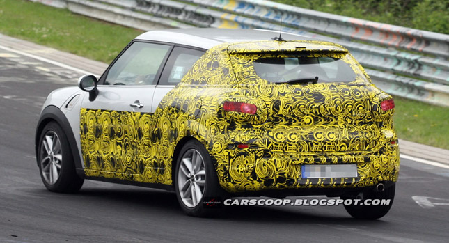  Spy Shots: New Mini Countryman Coupe Goes to the 'Ring