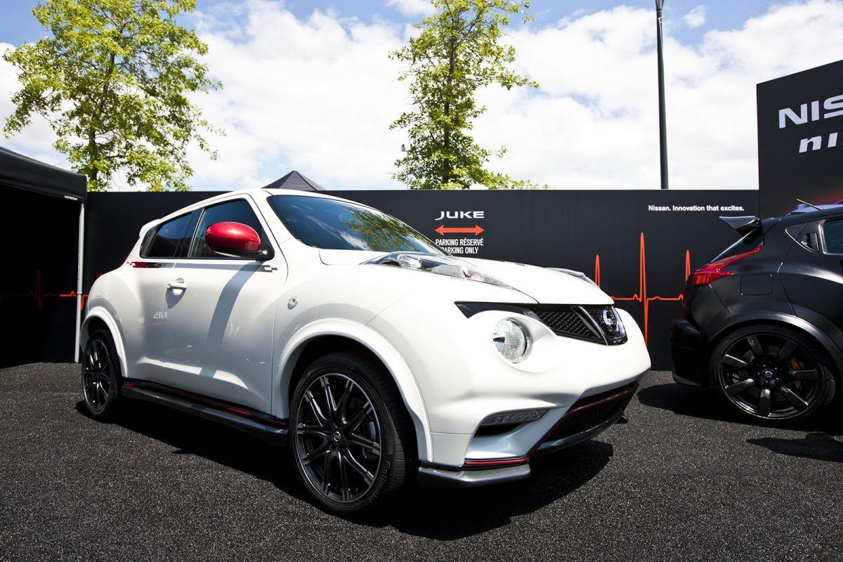 New Nissan Juke Nismo With Tuned Up 1 6 Liter Turbo Engine Debuts At Le Mans Carscoops