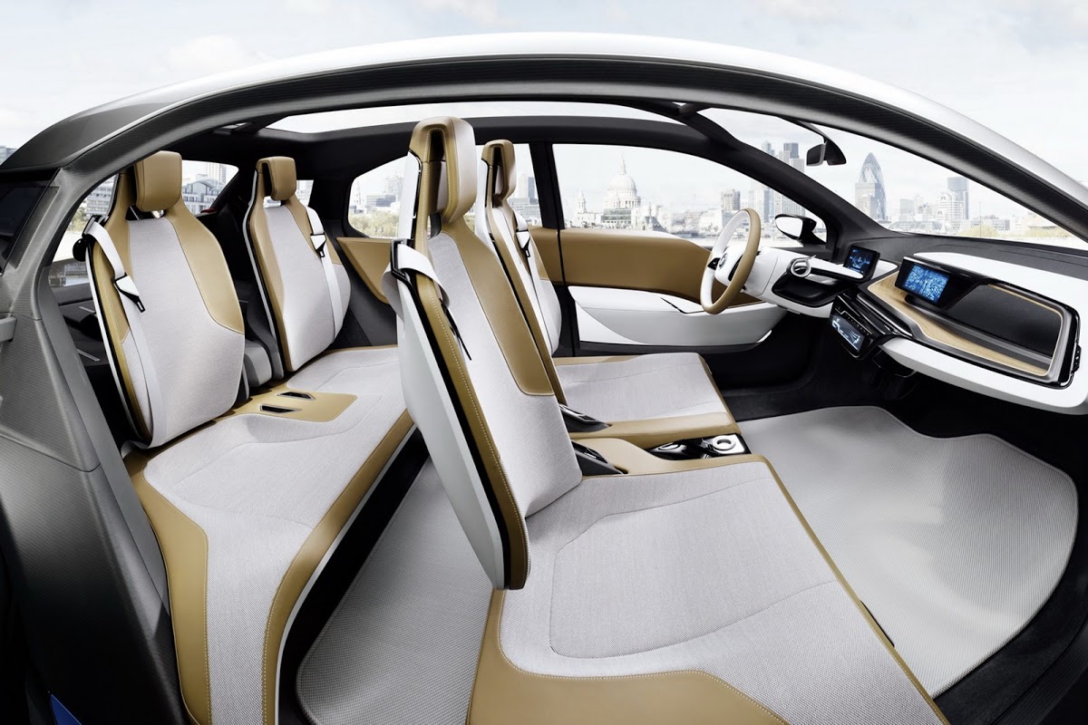 Bmw i3 интерьер