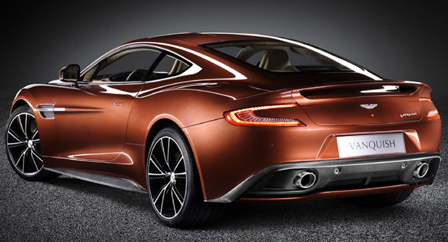  First Official Photos and Details on New Aston Martin Vanquish Hit the Web