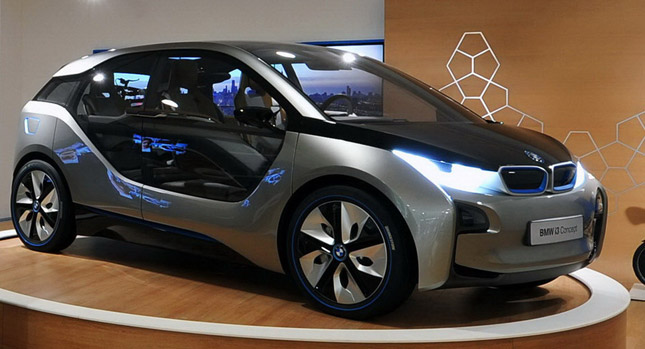  BMW Shows i3 Concept with Recolored Interior