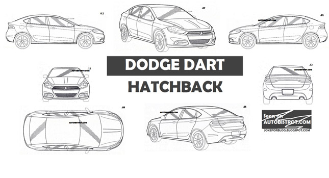  2013 Dodge Dart Hatchback Patent Drawings: Are They Real?