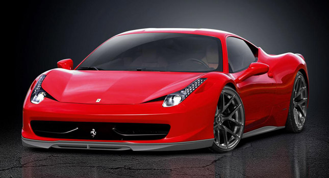  Vorsteiner Readies a New Styling Kit for the Ferrari 458 Italia