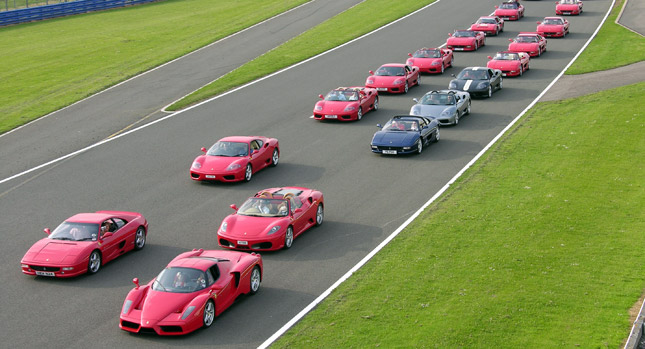  Ferrari North Europe Wants to Break Guinness World Record for the Largest Parade of Ferrari Cars