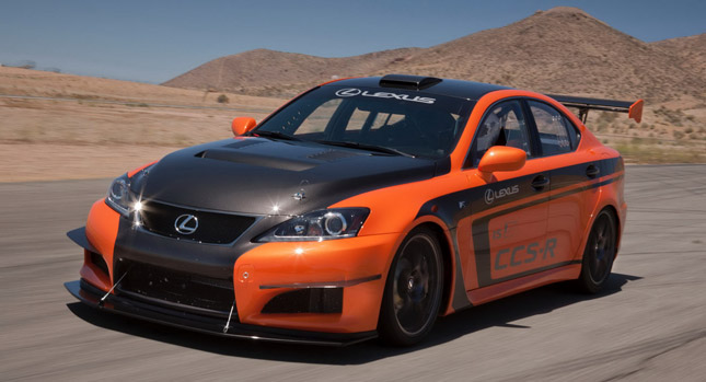  Lexus Brings IS F CCS-R to the U.S. to Compete in the Pikes Peak Hill Climb