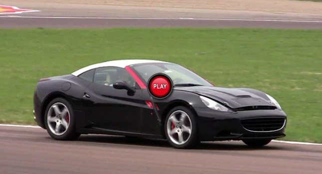  Ferrari Filmed Testing What Sounds Like a Turbocharged California