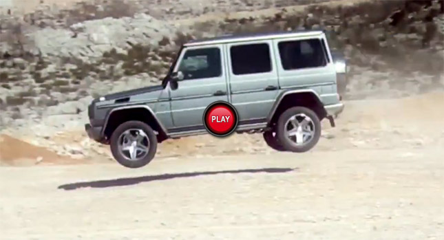  Mercedes-Benz Takes Refreshed G-Class Off-The-Road in New TV Spots