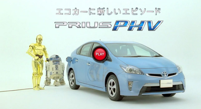 Toyota Employs the Help of R2-D2 and C-3PO to Promote Prius Plug-in Hybrid