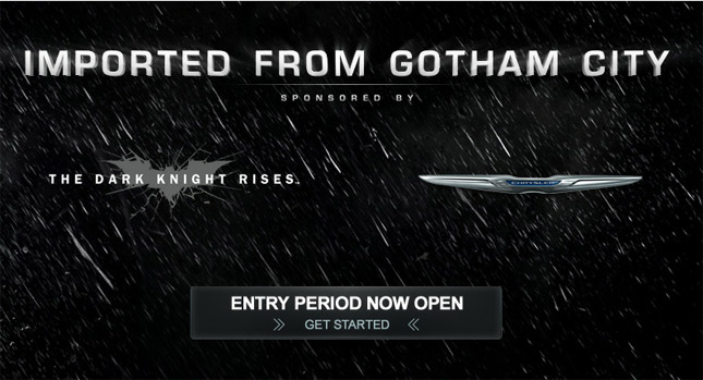 Imported from Gotham City: Chrysler Teams up with The Dark Knight