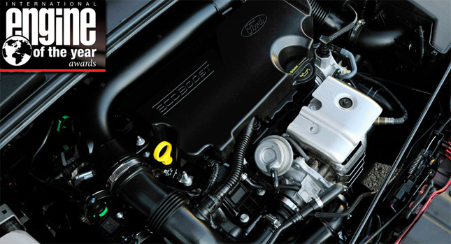 Ford's 1.0-liter EcoBoost Scoops 2012 International Engine of the Year Award