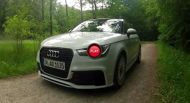  Pocket Rocket 252hp Audi A1 Quattro Tested on Gravel and Tarmac