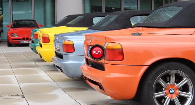  See 100 BMW Z1s Meet up in Munich for the Roadster's 25th Anniversary