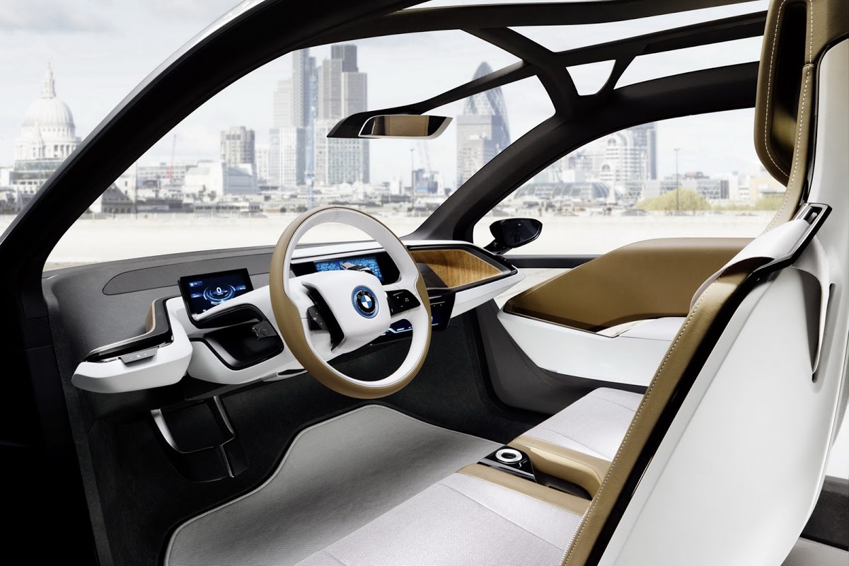 Bmw i3 интерьер