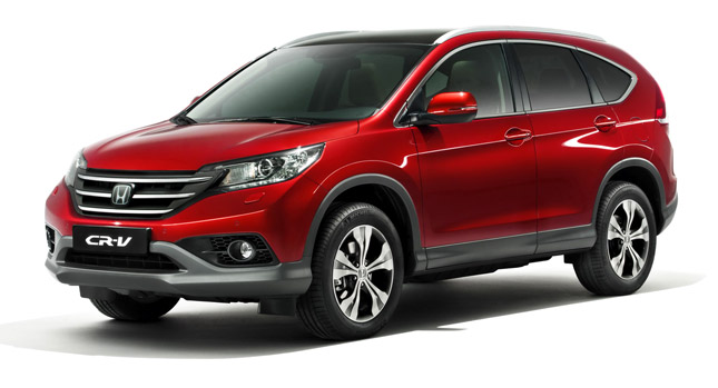  Honda Unveils European Market 2013 CR-V, Available with Diesel and Petrol Engines