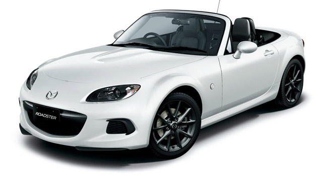  Mazda Officially Reveals Mildly Facelifted 2013 MX-5 Roadster in Japan