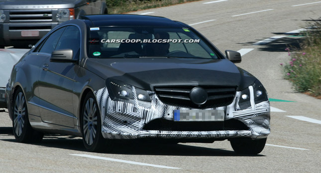  Spy Shots: 2014 Mercedes-Benz E-Class Coupe Also Being Readied for a Nip & Tuck