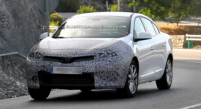  Scoop: 2013 Renault Fluence Shows its Face Again