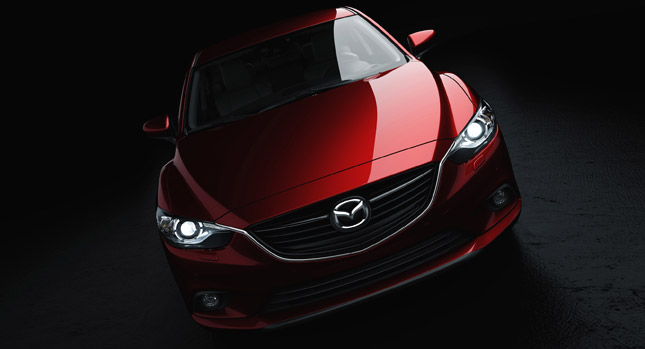  First Official Photo of All-New 2014 Mazda6 Sedan