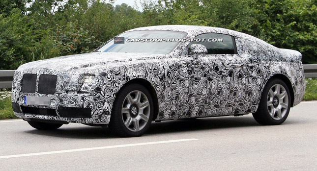  Spy Shots: Rolls Royce Preparing Ghost-Based Coupe Model