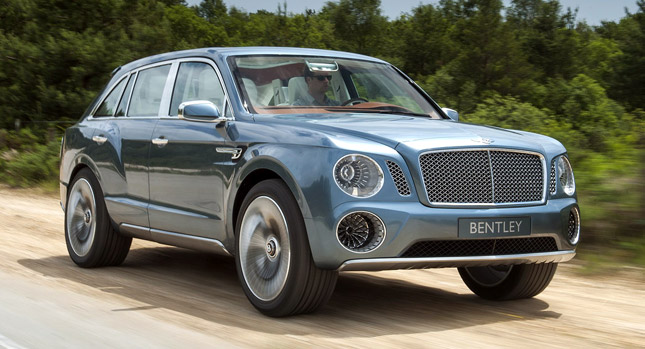  Bentley Drops New Images and a Video of EXP 9 F SUV Design Concept