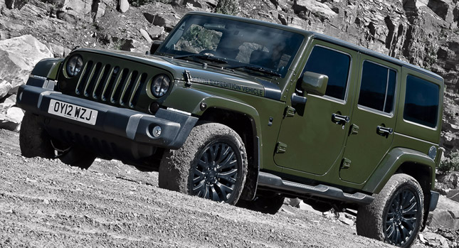Kahn Reimagines Jeep Wrangler Unlimited in a Military Green Hue | Carscoops