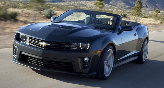  New 2013 Chevrolet Camaro ZL1 Convertible Carries a Base Price of $60,445*