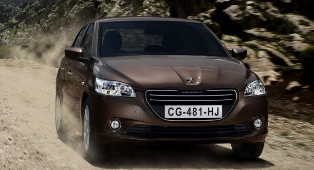  Peugeot Releases a Handful of New Photos of 301 Compact Sedan