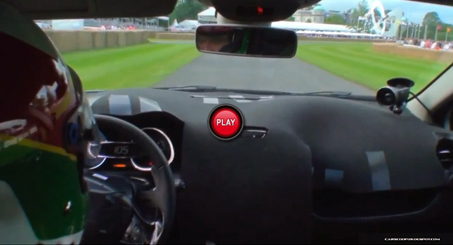  Watch and Hear the New Renault Clio RS Mk4 Race up the Goodwood Hillclimb from Inside