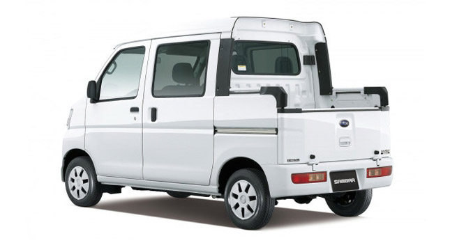  Subaru Launches…Crew Cab Pickup Truck Version of its Sambar Kei Van