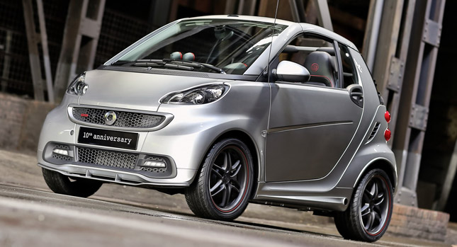  Smart and Brabus Celebrate Their Tenth Anniversary with Special Edition ForTwo