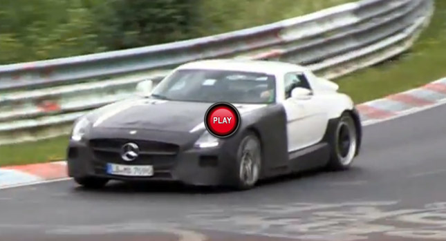  Scoop: Mercedes-Benz SLS AMG Black Series Edition Spotted on Video