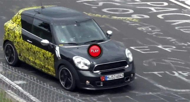  Scoop: MINI Paceman Cooper S Put Through its…Paces on the Nürburgring