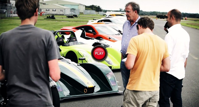  Top Gear UK Video Teases Speed Week with 24 Performance Cars of 2012
