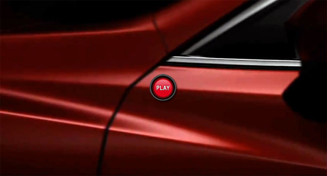  2014 Mazda6 Teaser No2 Shows Sculpted Front Fenders