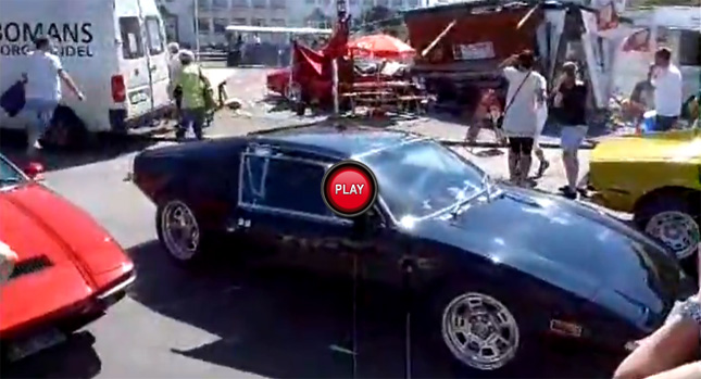  De Tomaso Plows into Crowd During Sports Car Meet in Sweden Injuring Several People